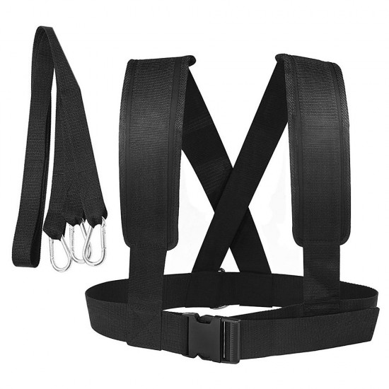 Adjustable Training Belt Resistance Elastic Belt Running Safety Training Rope Sled Harness Tire Pulling Harness Workout Resistance Bands Speed Training Adjustable Training Belt Resistance Elastic Belt Running Safety Training Rope Sled Harness Tire Pulling Harness Workout Resistance Bands Speed Training