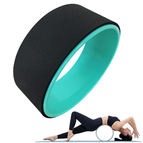 Yoga Wheel Dharma Yoga Pose Wheel 12.5x5In Yoga Circle Ring Strong Roller Yoga Back Stretcher Balance Accessory Yoga Wheel Dharma Yoga Pose Wheel 12.5x5In Yoga Circle Ring Strong Roller Yoga Back Stretcher Balance Accessory