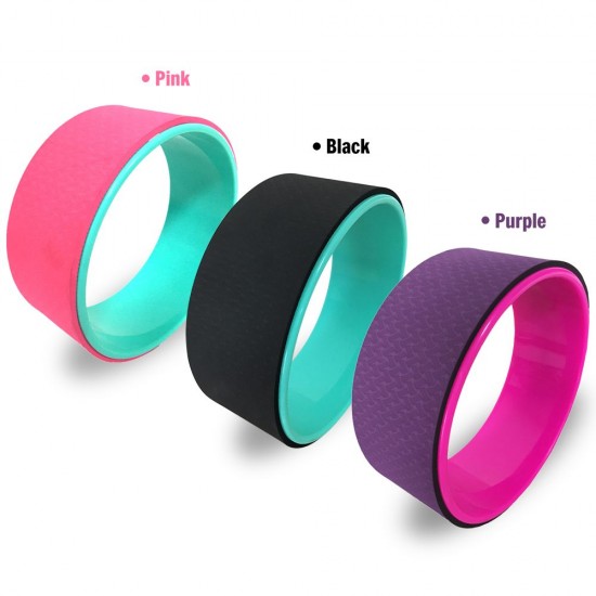 Yoga Wheel Dharma Yoga Pose Wheel 12.5x5In Yoga Circle Ring Strong Roller Yoga Back Stretcher Balance Accessory Yoga Wheel Dharma Yoga Pose Wheel 12.5x5In Yoga Circle Ring Strong Roller Yoga Back Stretcher Balance Accessory