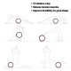 Yoga Wheel Dharma Yoga Pose Wheel 12.5x5In Yoga Circle Ring Strong Roller Yoga Back Stretcher Balance Accessory Yoga Wheel Dharma Yoga Pose Wheel 12.5x5In Yoga Circle Ring Strong Roller Yoga Back Stretcher Balance Accessory