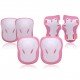 Kids Knee Pads Set 6 in 1 Protective Gear Kit Knee Elbow Pads with Wrist Guards Children Sports Safety Protection Pads for Cycling Roller Skating Kids Knee Pads Set 6 in 1 Protective Gear Kit Knee Elbow Pads with Wrist Guards Children Sports Safety Protection Pads for Cycling Roller Skating