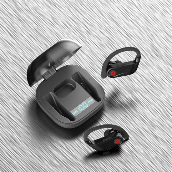 Wireless Fast Connection Signal Stability High Sensitivity BT Stereo Sport Headphone Waterproof Hook Headsets Anti-sweat Wireless Fast Connection Signal Stability High Sensitivity BT Stereo Sport Headphone Waterproof Hook Headsets Anti-sweat
