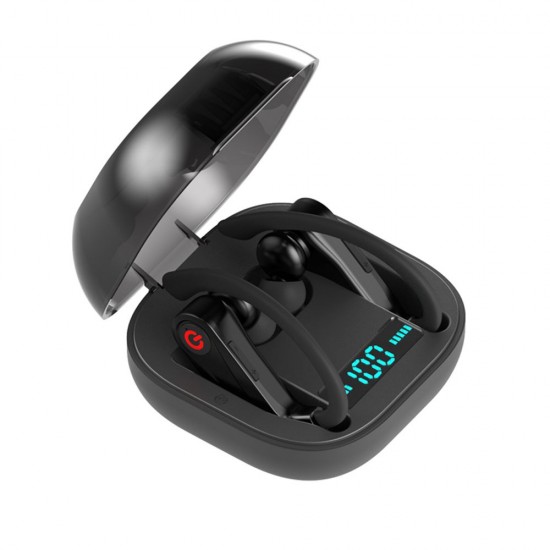 Wireless Fast Connection Signal Stability High Sensitivity BT Stereo Sport Headphone Waterproof Hook Headsets Anti-sweat Wireless Fast Connection Signal Stability High Sensitivity BT Stereo Sport Headphone Waterproof Hook Headsets Anti-sweat