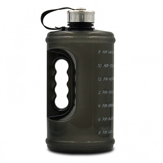 2.2L Motivation Water Bottle with Time Marker Outdoor Camping Hiking Backpacking Fitness Workout Sports Bottle 2.2L Motivation Water Bottle with Time Marker Outdoor Camping Hiking Backpacking Fitness Workout Sports Bottle