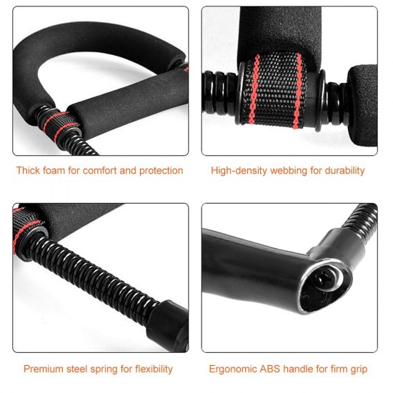 Adjustable Hand Grip Arm Trainer Forearm Hand Wrist Finger Exercise Fitness Trainer Hand Exerciser Grip Strength Trainer Strengthener Adjustable Hand Grip Arm Trainer Forearm Hand Wrist Finger Exercise Fitness Trainer Hand Exerciser Grip Strength Trainer Strengthener