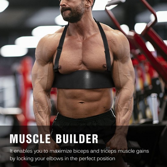Biceps & Triceps Muscle Builder Bicep Isolator Arm Strength Training Machines Muscle Gains for Bodybuilding Weight Lifting Dumbbells & Barbells Biceps & Triceps Muscle Builder Bicep Isolator Arm Strength Training Machines Muscle Gains for Bodybuilding Weight Lifting Dumbbells & Barbells